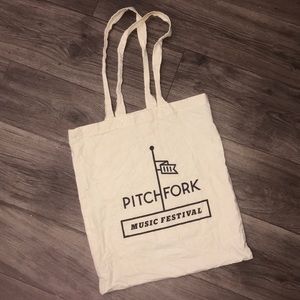 Pitchfork Music Festival Reusable Cotton Totebag